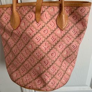 Pink D&B purse